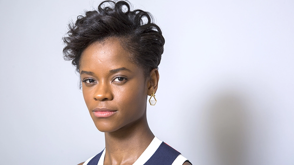 DURING THE BOSTON - ON SET FILMING OF "BLACK PANTHER" LETITIA WRIGHT RECALLED SUSTAINING A TRAUMATIC INJURY