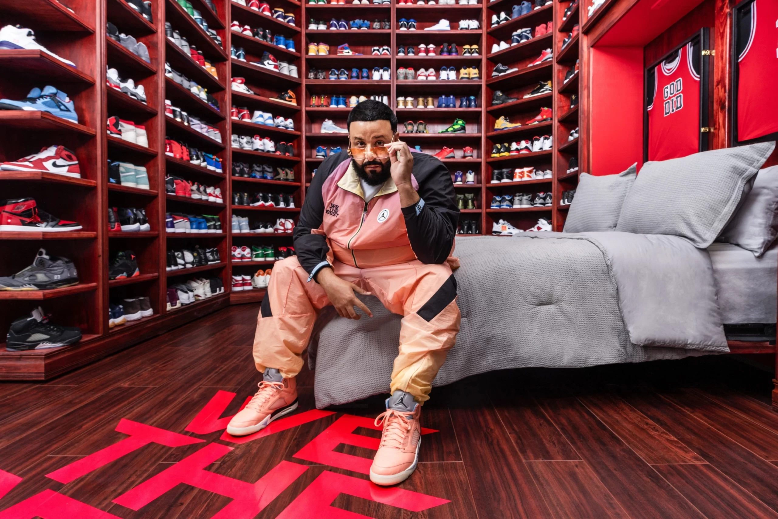 DJ Khaled Sneaker Closet For Rent On Airbnb