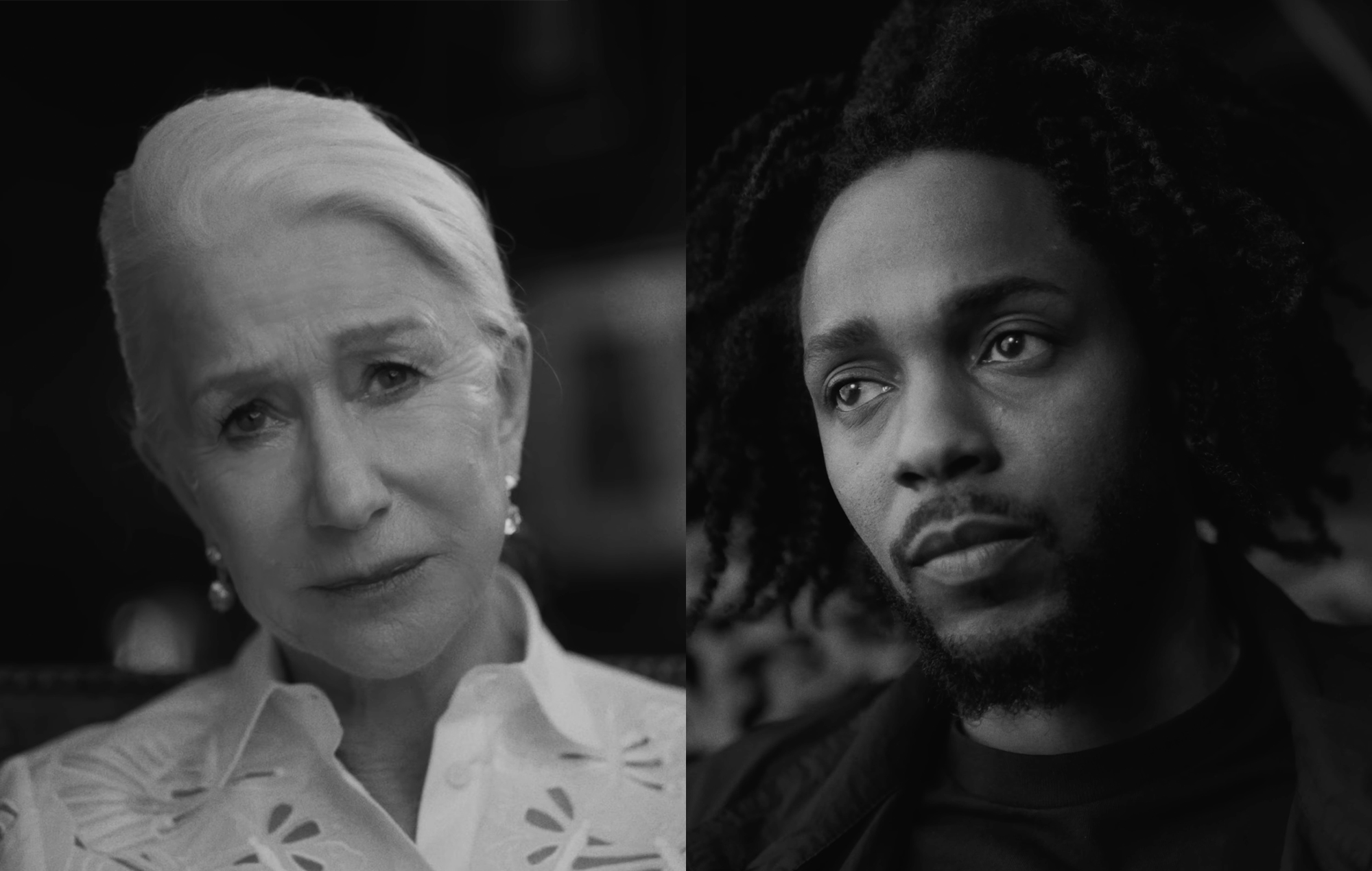 Kendrick Lamar And Helen Mirren Star In New "Count Me Out" Video