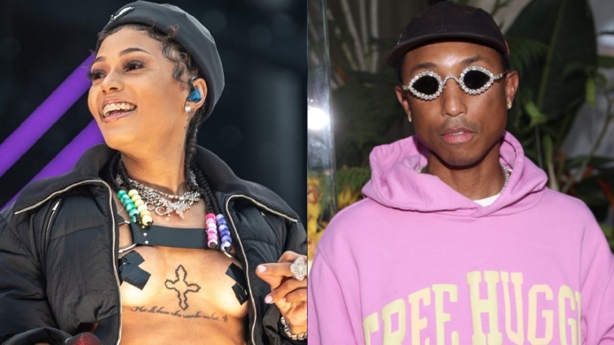 After "Players" Success, Coi Leray And Pharrell Hits The Studio