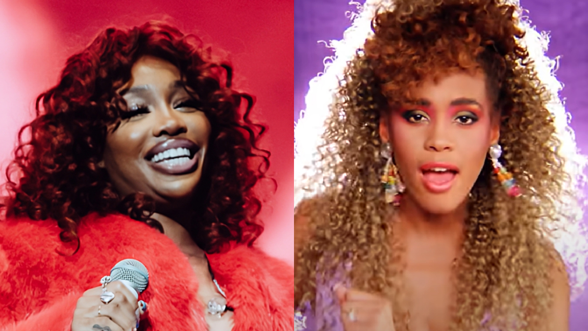 With "SOS" SZA Equals Whitney Houston's Nearly 40-Year Chart Record