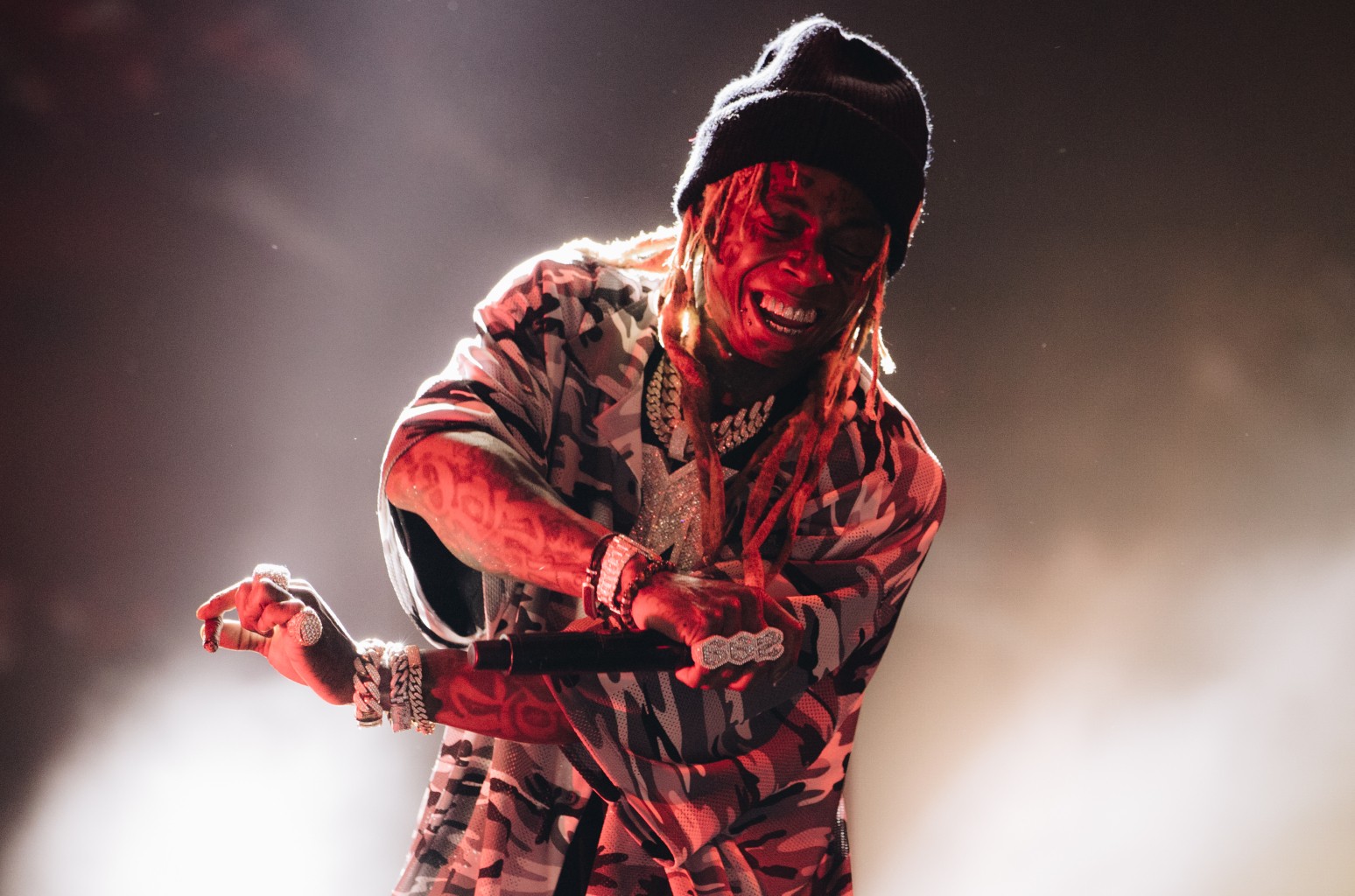 Lil Wayne Stunned By Colorado University's Football Locker Room During Deion Sanders Tour