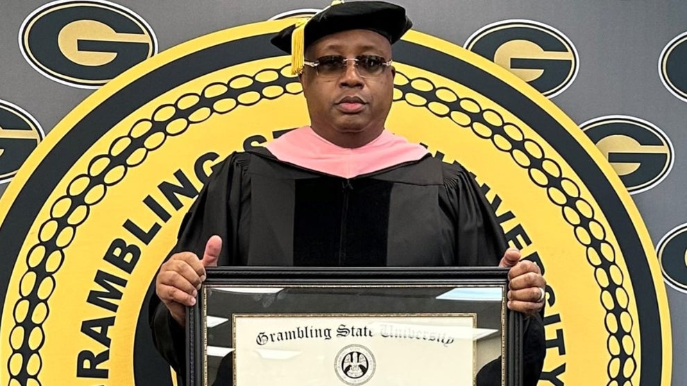 E-40 Receives An Honorary D.D. From Grambling State University, His Alma Mater