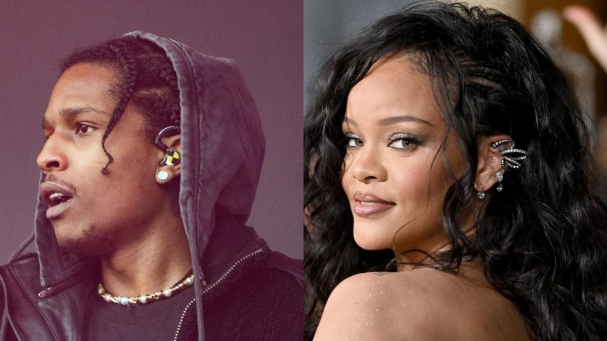A$Ap Rocky Shows Off His Dad Bod With Rihanna & Rza For Father’s Day