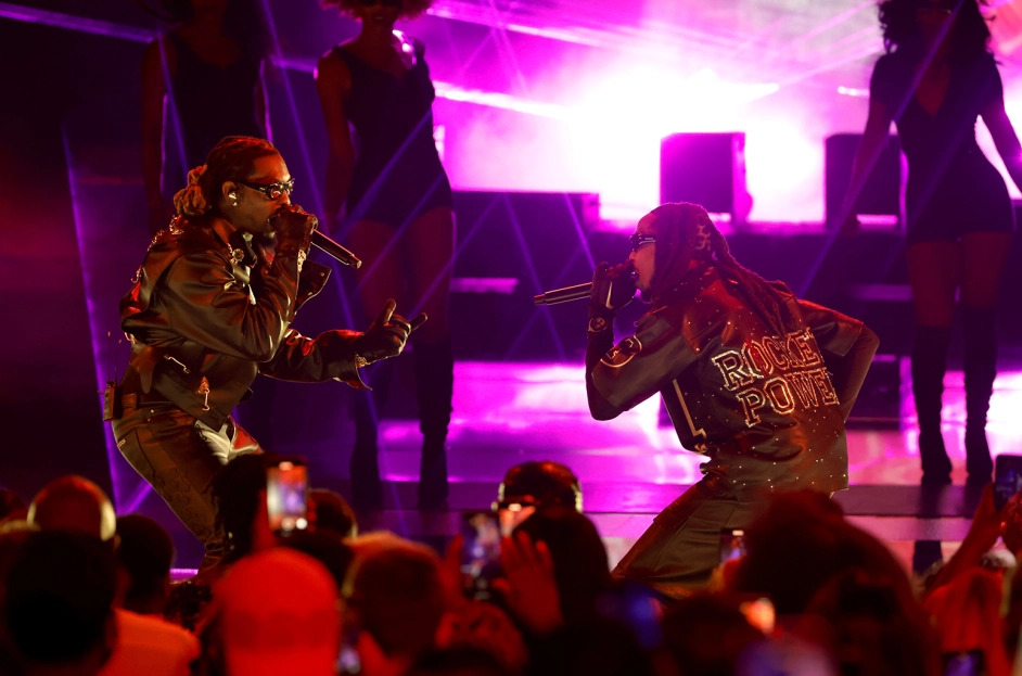 Quavo & Offset Reunite As Migos To Honor Takeoff At 2023 Bet Awards