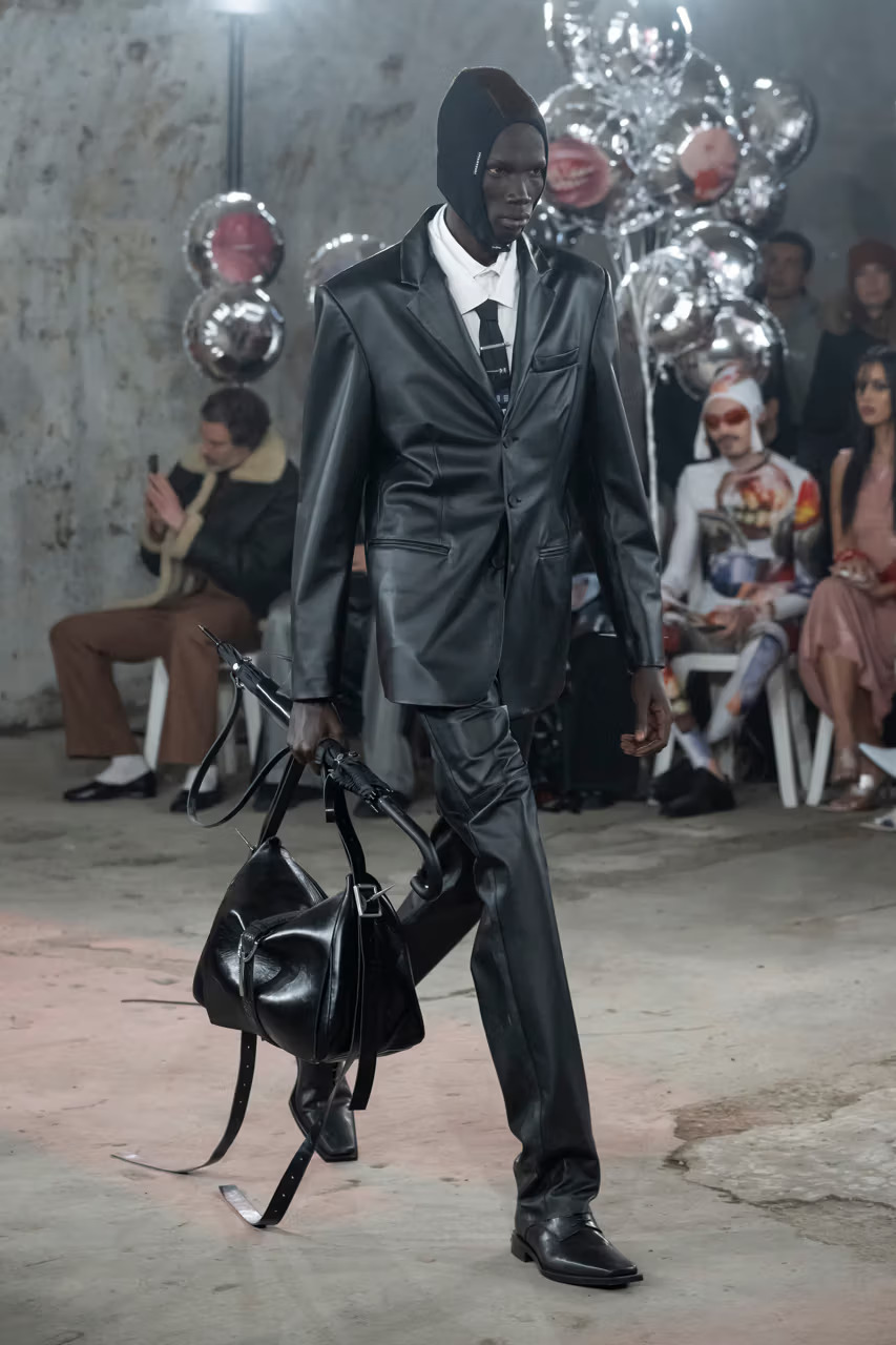 Jordanluca Fw24 Features Upbeat Outlines With Balloons Of Optimism