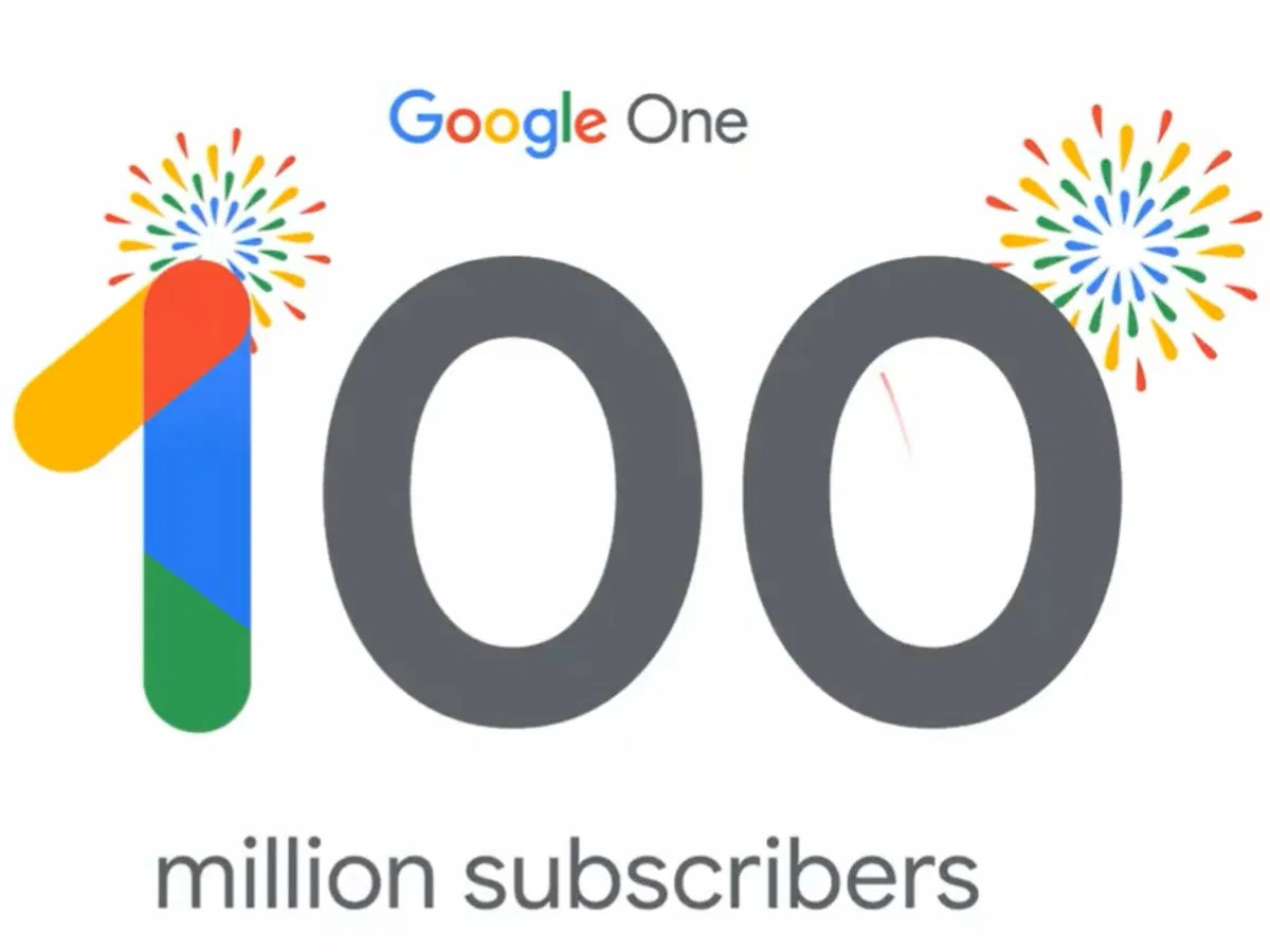 Google One, The Cloud Storage Service By Google, Exceeds 100 Million Subscribers Milestone.