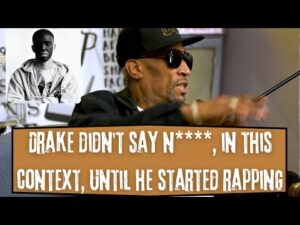 Authenticity Under Fire: Lord Jamar on Drake's Use of the N-Word and Varied Accents.