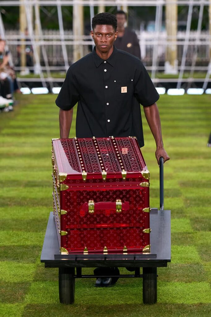 Pharrell Williams Unveils Global-Themed Spring/Summer 2025 Menswear Collection For Louis Vuitton.