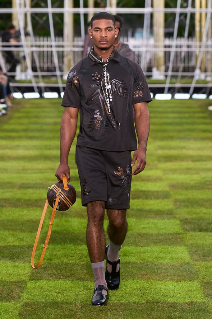 Pharrell Williams Unveils Global-Themed Spring/Summer 2025 Menswear Collection For Louis Vuitton.