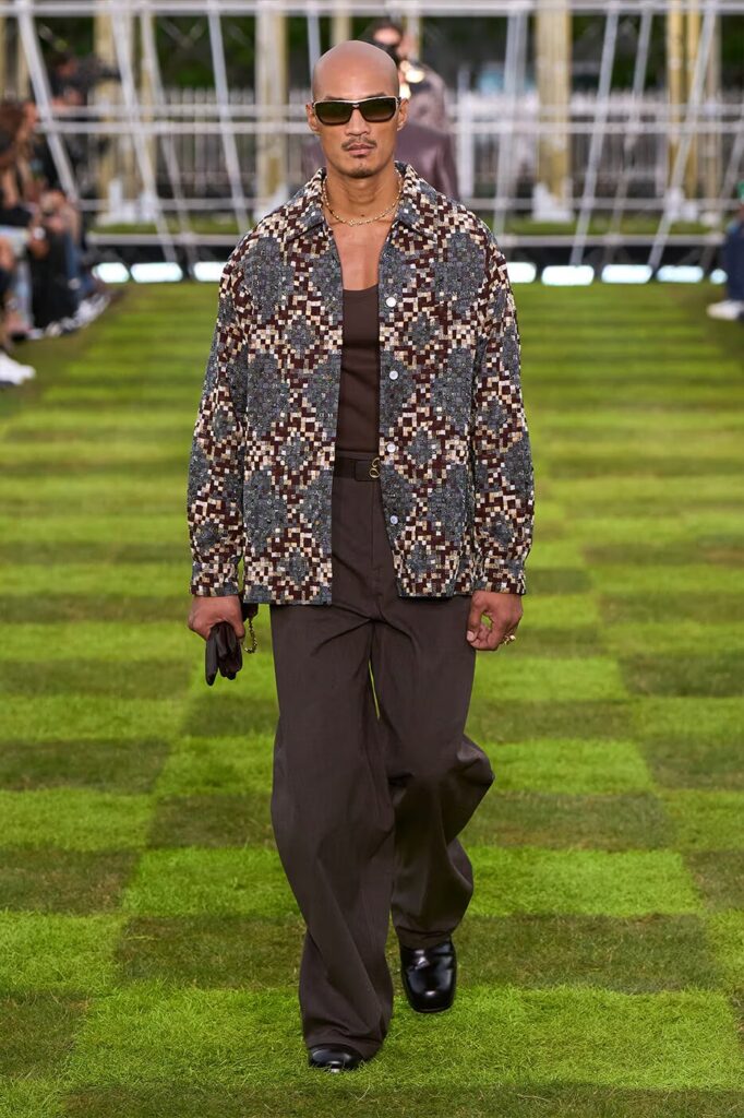 Pharrell Williams Unveils Global-Themed Spring/Summer 2025 Menswear Collection For Louis Vuitton.