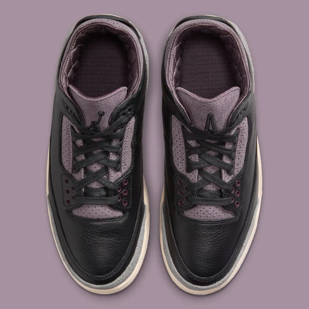 A Ma Maniere and Jordan Brand Unveil the Elegant Air Jordan 3 Retro in Violet Ore, Releasing August 21st.