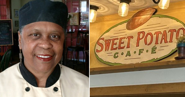 Karen Patton's Sweet Potato Café Celebrates $50,000 Grant And Plans For Exciting Upgrades In Stone Mountain, Georgia.