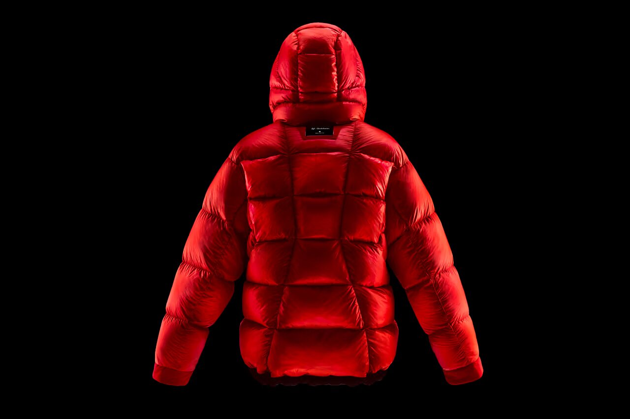 Goldwin Unveils New 3D Box Baffle Technology For Down Jackets.