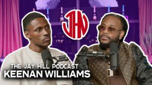 Keenan Williams Reflects on Building a Skincare Empire from the Ground Up on 'Jay Hill Podcast'.