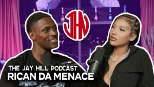 Rican Da Menace Discusses Motherhood, Industry Struggles, and Musical Evolution on Jay Hill Podcast.