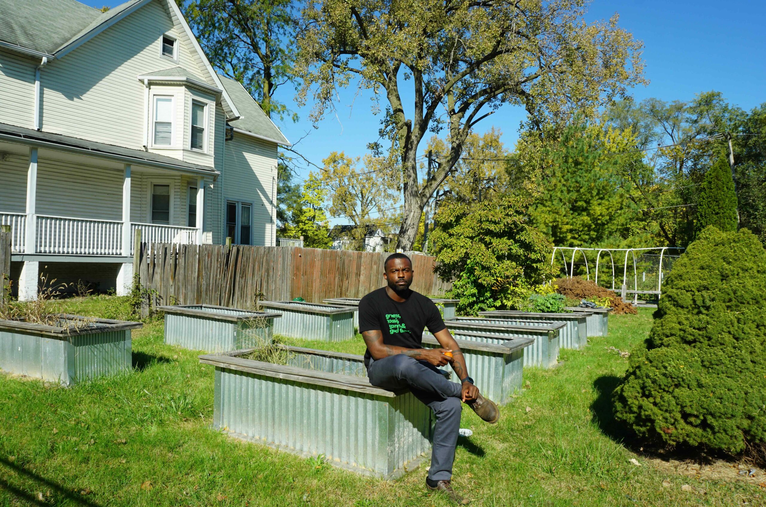 Stephan Hamer Transforms Family Homestead Into A Black Community-Centered Urban Farm In Englewood.