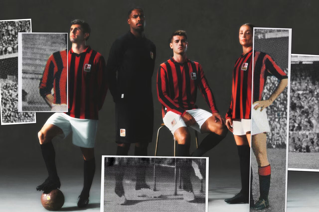 AC Milan Unveils 125th Anniversary Kit Celebrating Club Heritage.