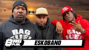 Eskobano Discusses Prison Survival and Music Career Transformation on BagFuel Podcast.