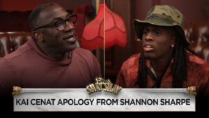 Kai Cenat Gets Apology from Shannon Sharpe After Height Dispute.