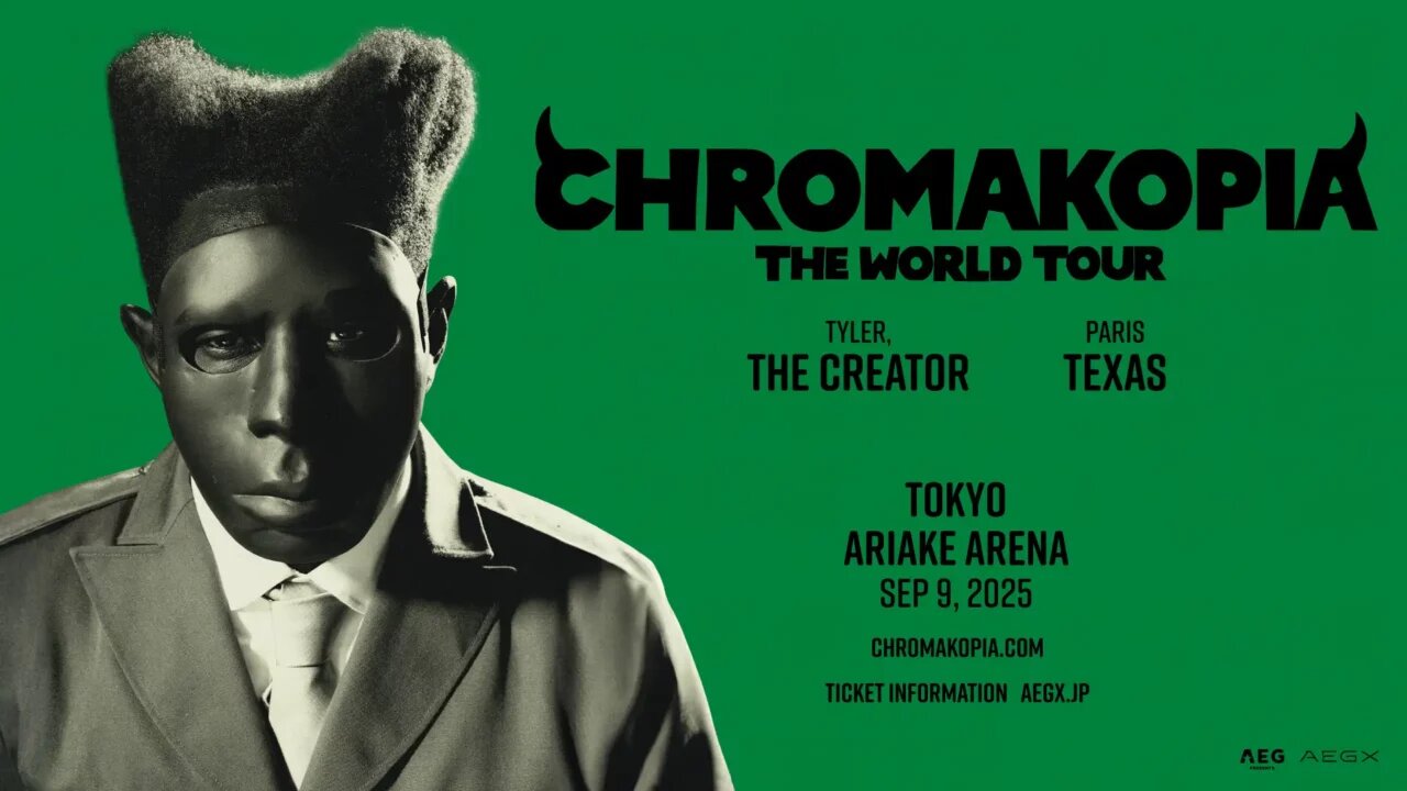 Tyler, The Creator Announces Asia Tour Dates Following Los Angeles Residency.