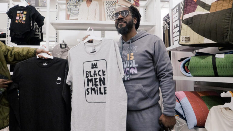 Carlton Mackey’s Black Men Smile Continues Promoting Joy Amid Challenges.