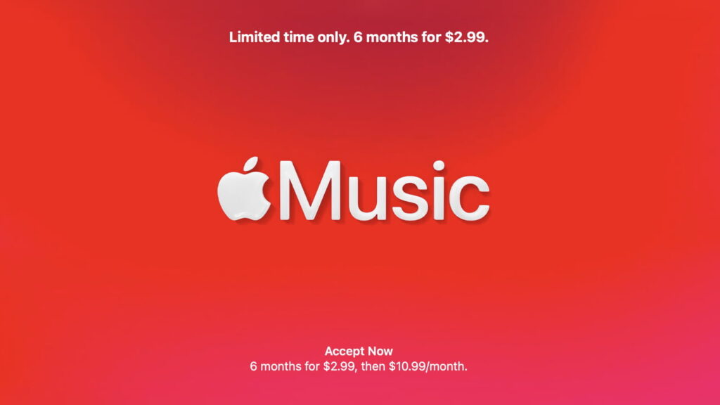 Apple Music Drops $2.99 For Six Months Promo Ahead Of Super Bowl.