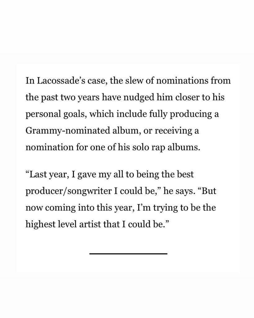 Boston Globe Highlights Clark D's Grammy Nominations and Dual Impact in Music.