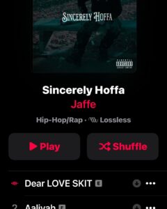 Jaffe Announces New Album 'Sincerely Hoffa' Following Release of 'Heart Pt. 1'.