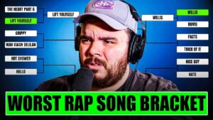 NFR Podcast’s Bracket Breakdown of Hip-Hop’s Most Cringeworthy Tracks.