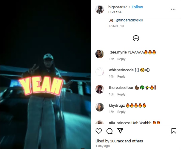 Big Sosa Teases New Track "UGH".