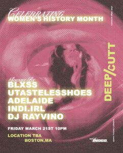 Club Indigo Returns to Boston With First-Ever All-Women Lineup for DEEP/CUTT.