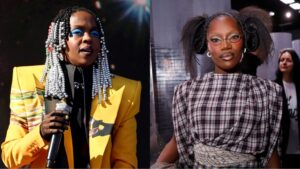 Lauryn Hill Brings Out Doechii At Jazz In The Gardens 2025.