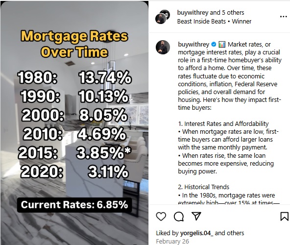 Boston Realtor Rafael Reyes Breaks Down How Mortgage Rates Affect First-Time Homebuyers.