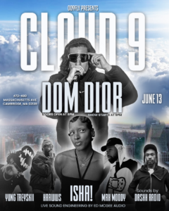 009fly Brings Boston Artists to the Stage for ‘CLOUD9’ at Middle East Upstairs.