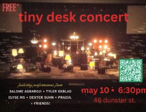 Dexter Suhn to Host Free Tiny Desk-Style Concert at Signet on May 10.