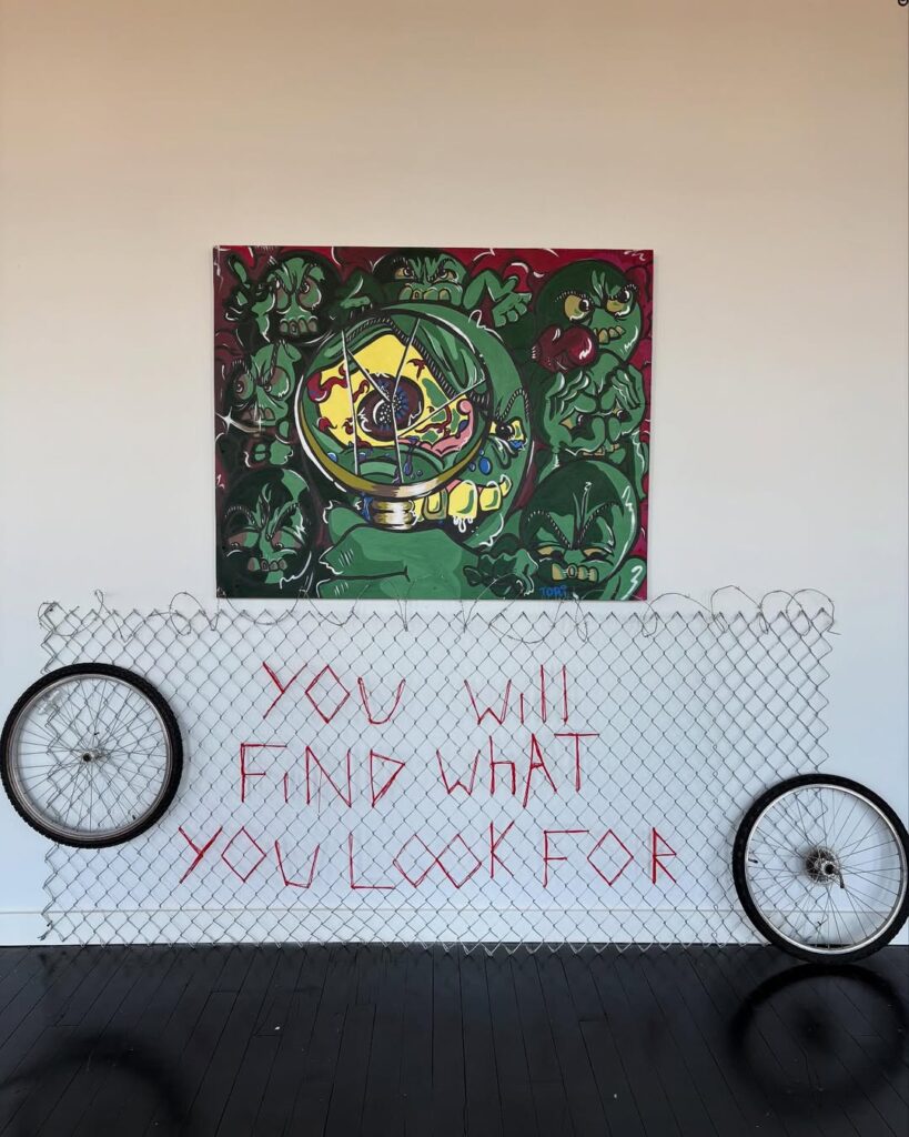 Victoria “ThirteenVic” Explores the Cost of Emotional Armor in New Group Show at Elevated Thought.