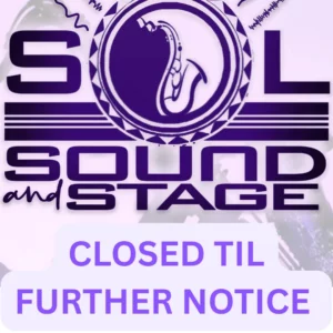 Sol Sound & Stage Announces Closure After Four-Year Run.