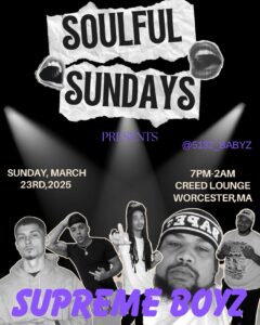 Soulful Sundays Brought Local Energy to Creed with 5132 Babyz Performance.