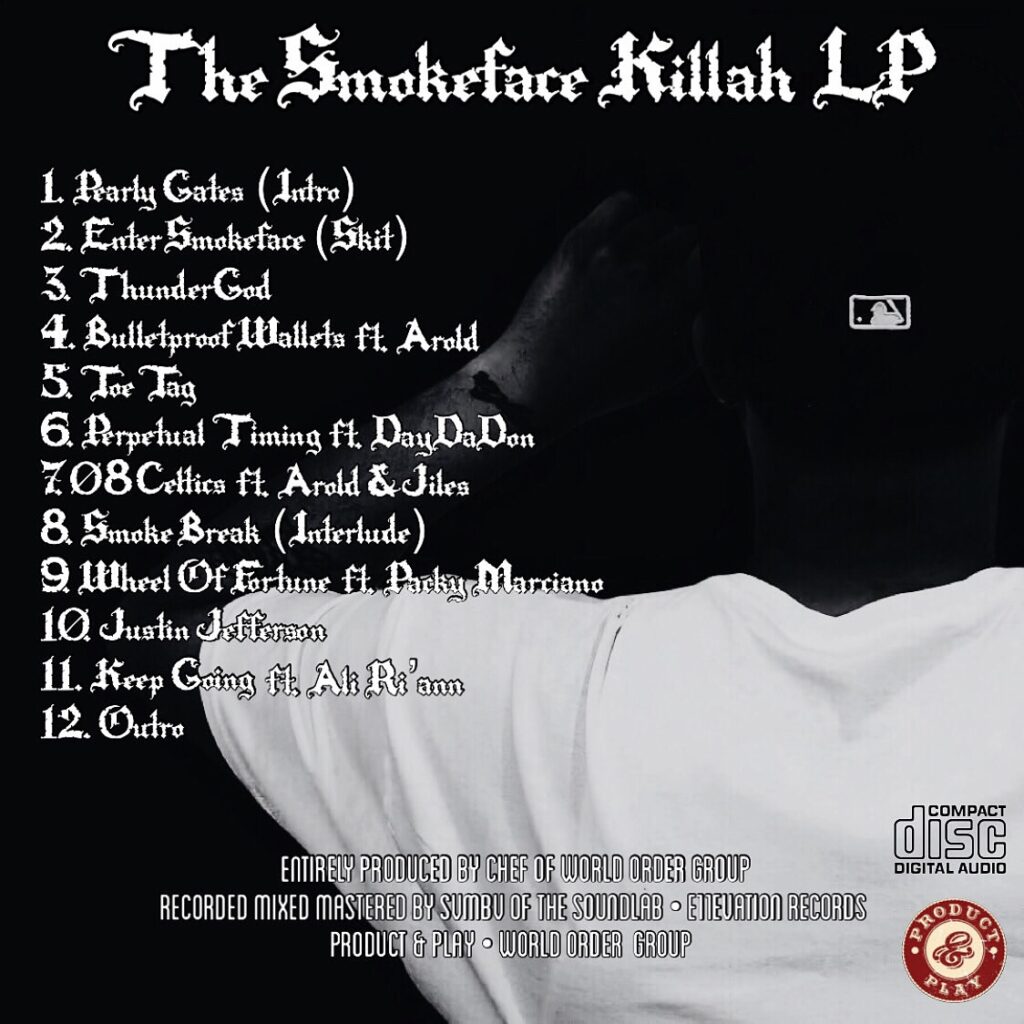 Sha Drops His 12-Track Project 'The Smokeface Killah LP’.