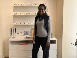 Black Woman Eyewear Designer Combines African Heritage and French Craft in Maïwax.