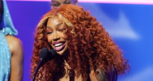 Megan Thee Stallion Wins Favorite Female Hip-Hop Artist at 2025 AMAs.