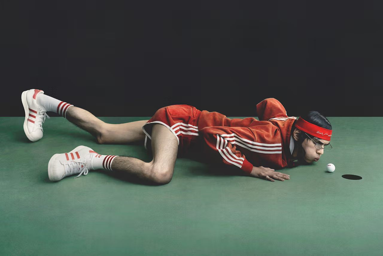 AVAVAV And Adidas Originals Explore Exaggerated Style Over Sport In Their Second Collaborative Collection.