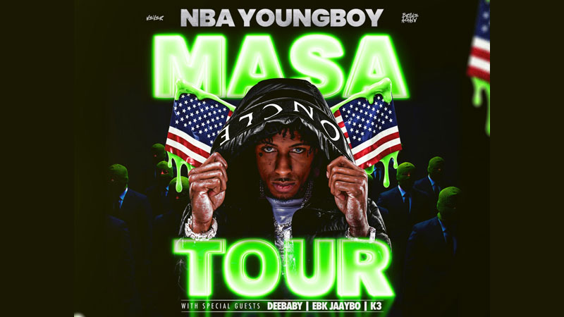 NBA YoungBoy Announces First Headlining Tour: 2025 MASA Tour Set for Fall.
