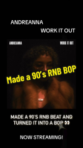 Andreanna Drops “Work It Out” Remix, Teases Party-Ready Energy.