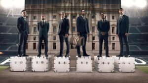Louis Vuitton Begins Multi-Year Partnership To Design Formalwear For Real Madrid Athletes.