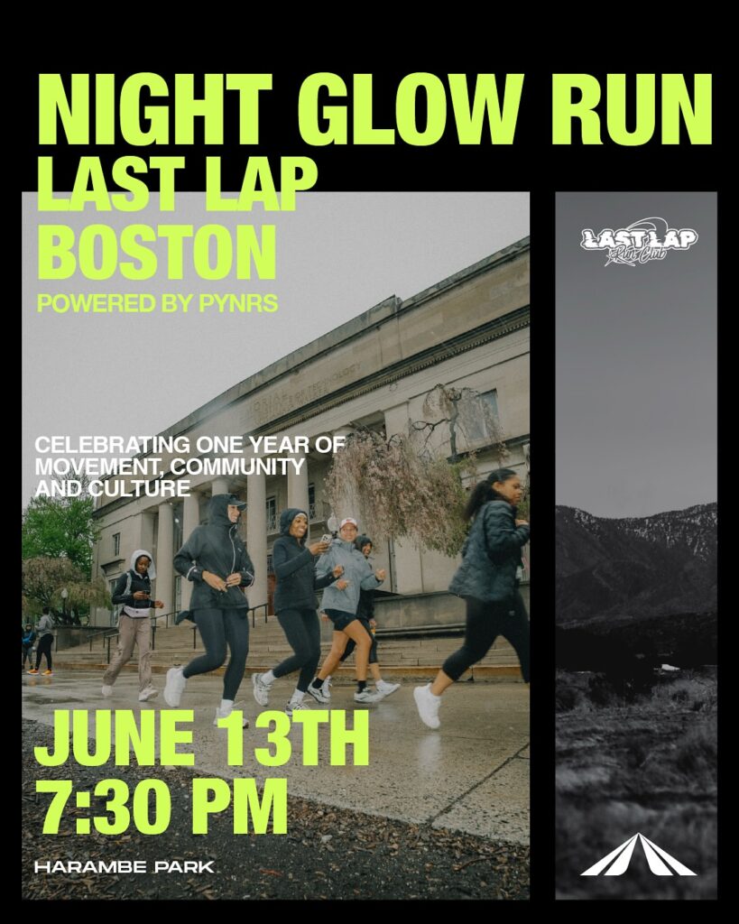 Last Lap Boston Marks One-Year Anniversary With Night Glow Run at Harambe Park.