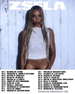 Zsela Announces 'The Passionate Ones' Tour with Nourished by Time, Including Boston Stop.