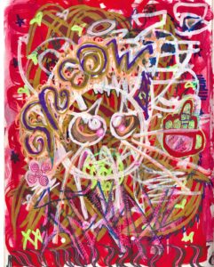 Christinathesaintt & TOMO Join First Friday at SoWa Artist Studios.