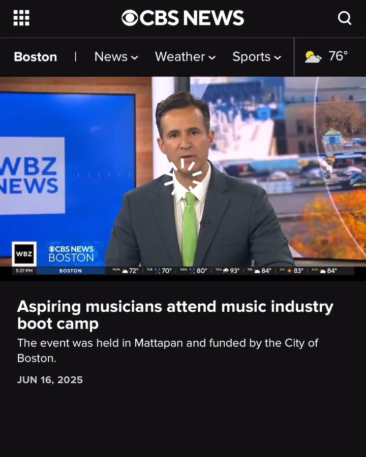 Red Shaydez Helps Lead Music Industry Training Camp for Aspiring Artists in Boston.
